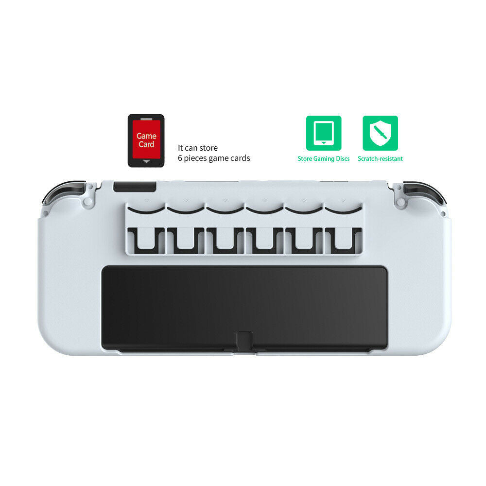 Protection Shell Housing Case Cover 6 Game Card Sotre for Switch OLED Controller