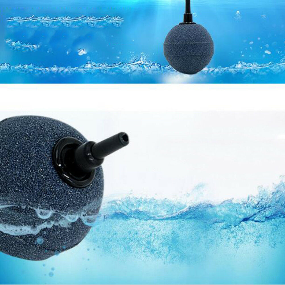 Aquarium bubble airstone aerator fish tank pond pump hydroponics disk dif.l8
