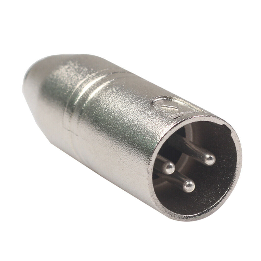 Alloy 3.5mm XLR 3-Pin Female to XLR 3-Pin Male SA533 54x18mm 0.71x2.13 inch