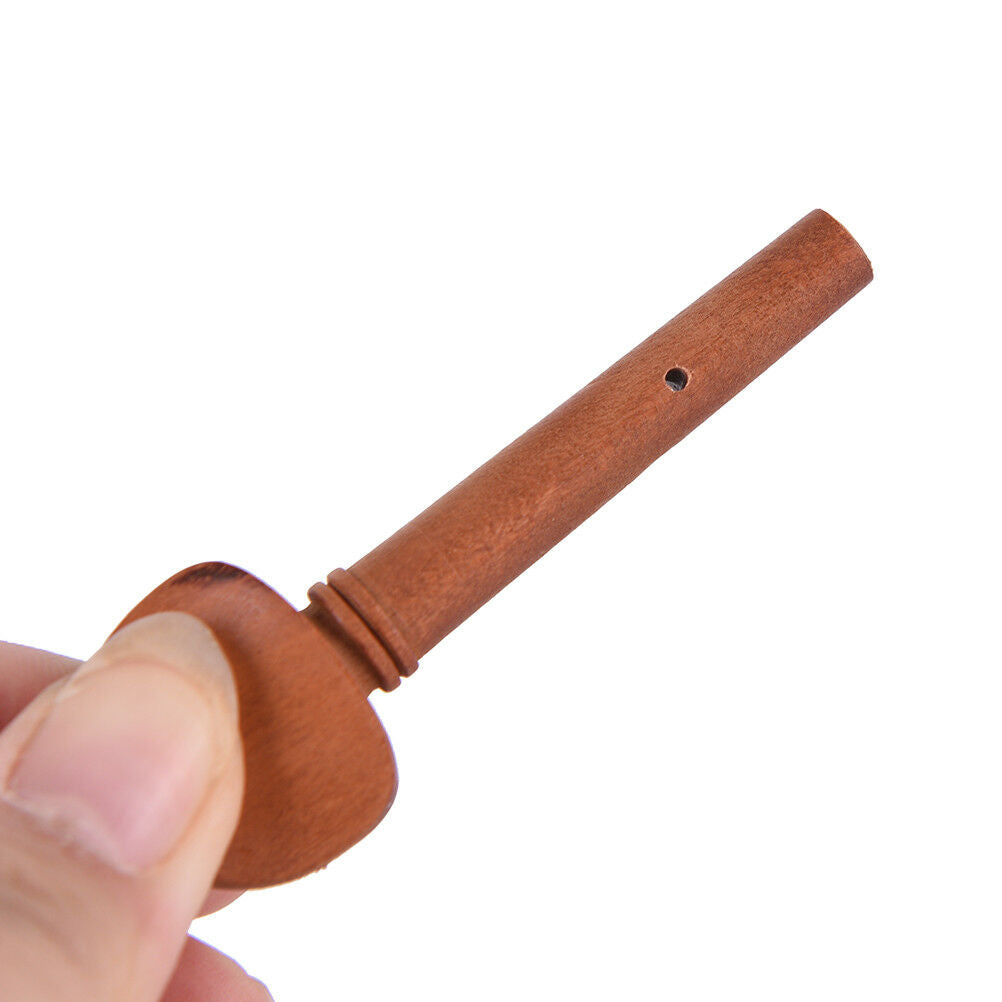 4/4 Size Jujube Wood Violin Fiddle Tuning Pegs Endpin Set Replacement、New EBBDA