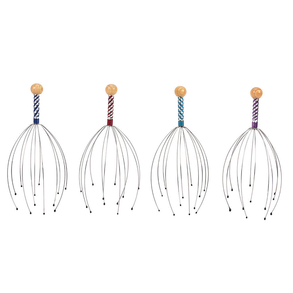 New Head Neck Scalp Massager Massage Tool Stress .l8