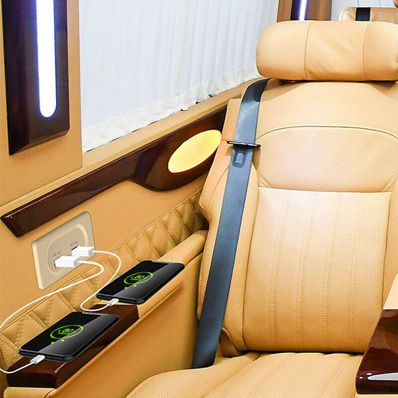 4.8A RV Bus Double USB Car Charging Cell Mobile Phone Charger Adapter For Yacht