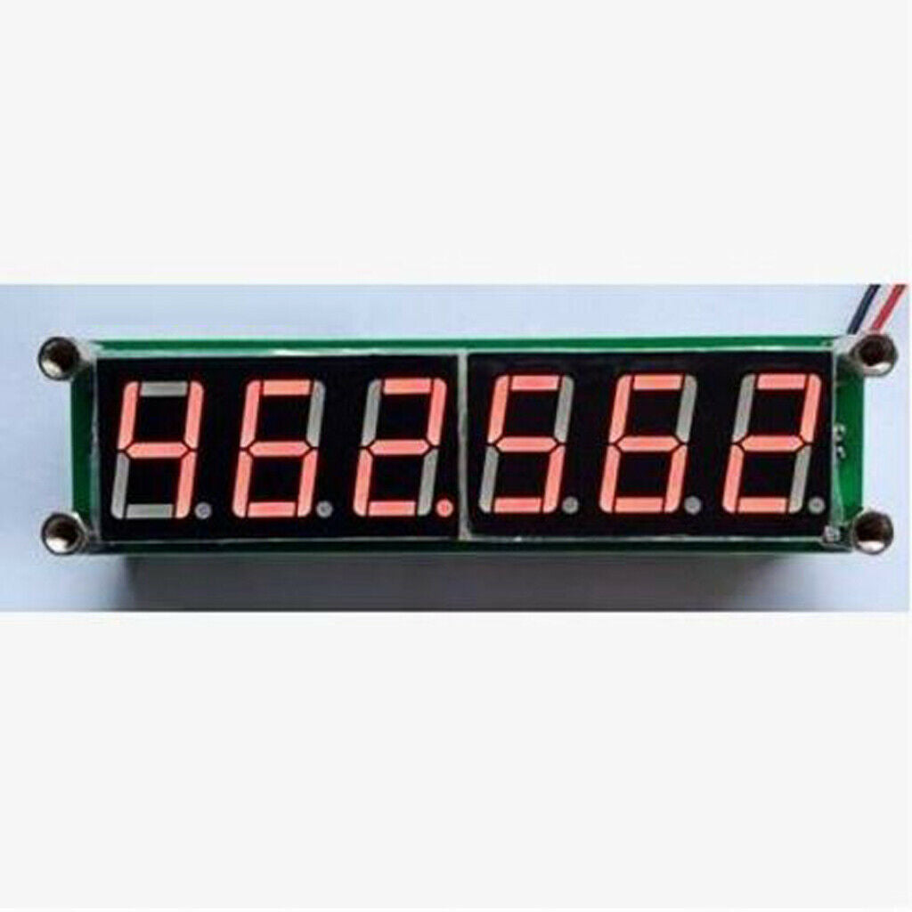 LED Digital Frequency Counter Tester Cymometer Measurement 1~1000 MHz Red