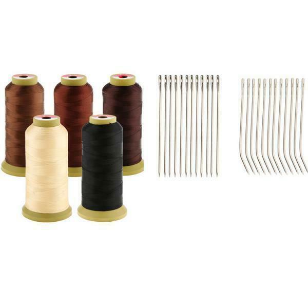 Hair Braiding Sewing Hook Track Weave Weft Wig Extension Needle Thread Kit