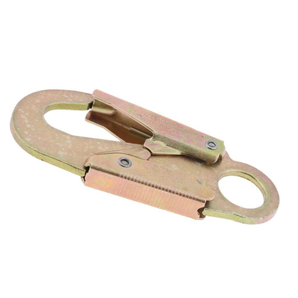 Prettyia Safety Climbing Snap Locking Hook Clip Fall Arrest Carabiner 30KN