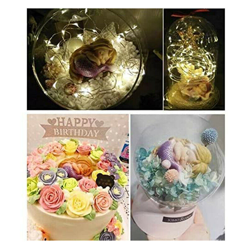 Sleeping Mermaid Silicone Mold Cake Decor DIY Craft Soap Tools Christmas GiH Qx