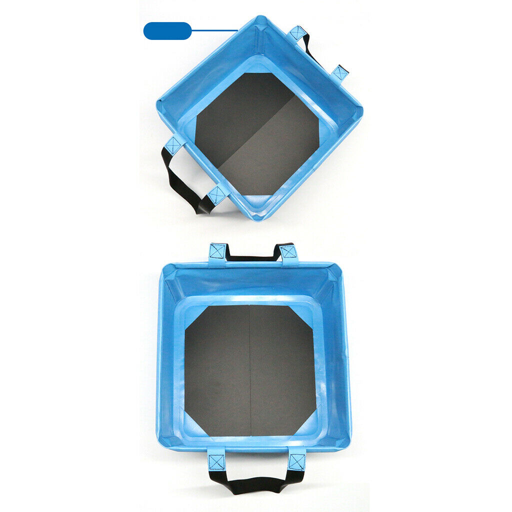 18L Outdoor Foldable Bucket Water Container Bag Lightweight Pail for Camping