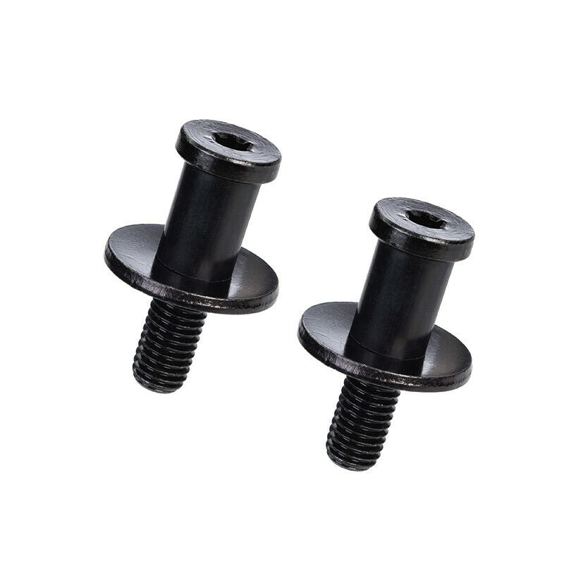 Pair Fit For Chevy GMC Cadillac Hummer Black Tailgate Door Latch Striker Bolt