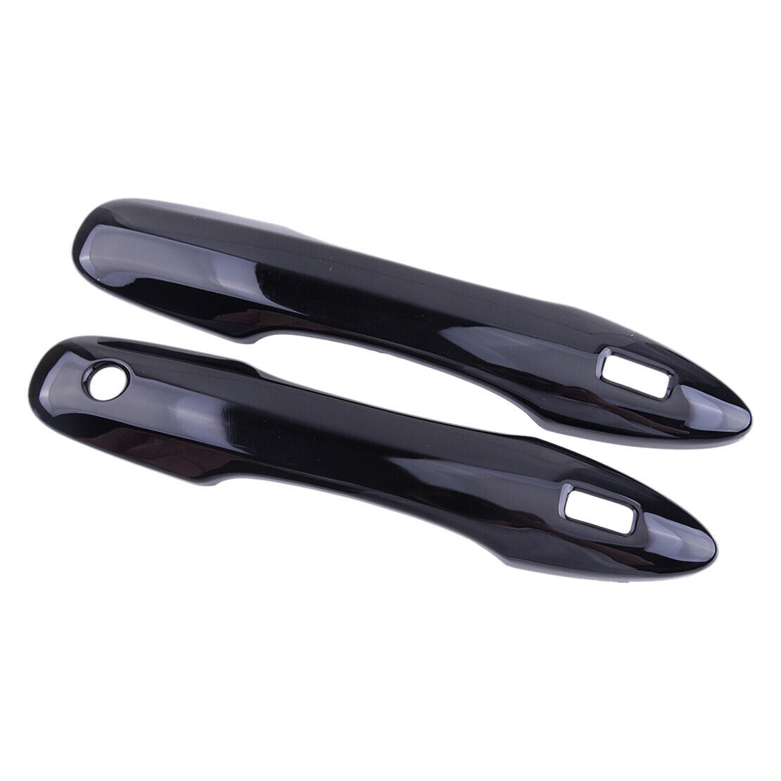Gloss Black Door Handle Cover w/ Smart Keyhole Fit for Corolla Sedan 2020-2021