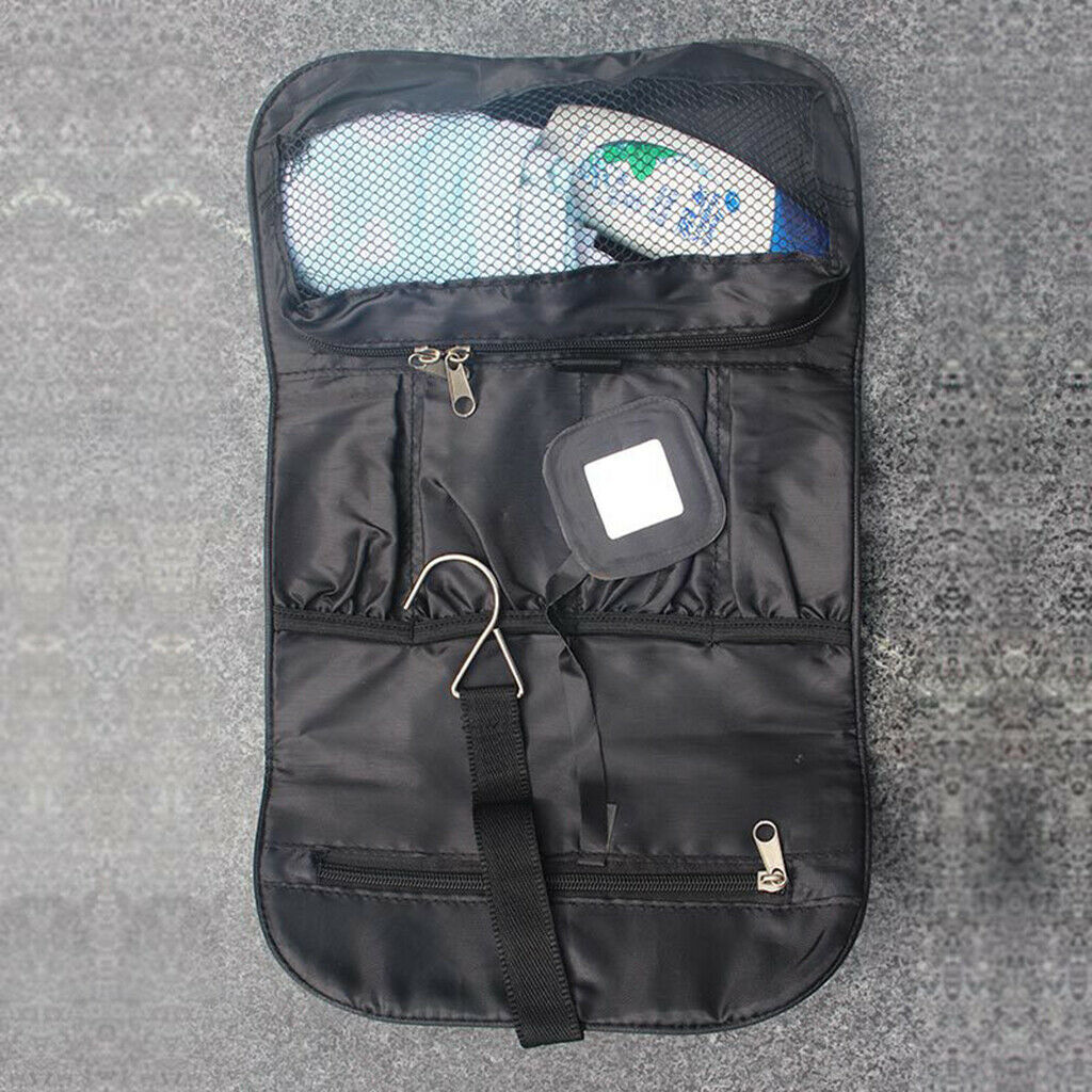 Portable Travel Wash Bag Makeup/Cosmetic Bag Toiletry Organizer Red