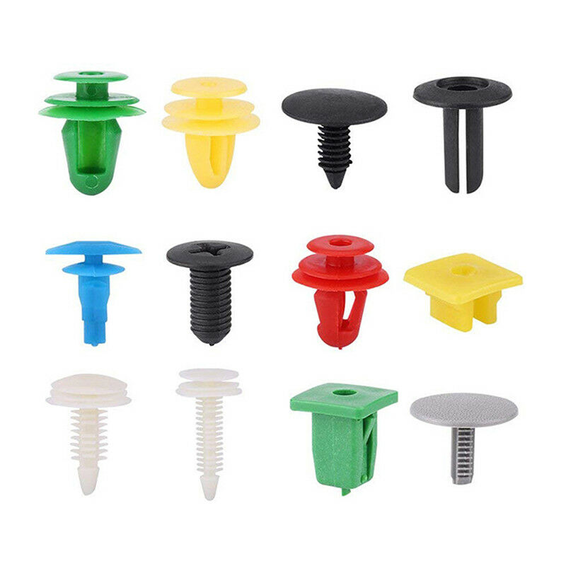 500pcs/set Universal Mixed Car Various Plastic Rivet Fastener Door Push Pin S SJ