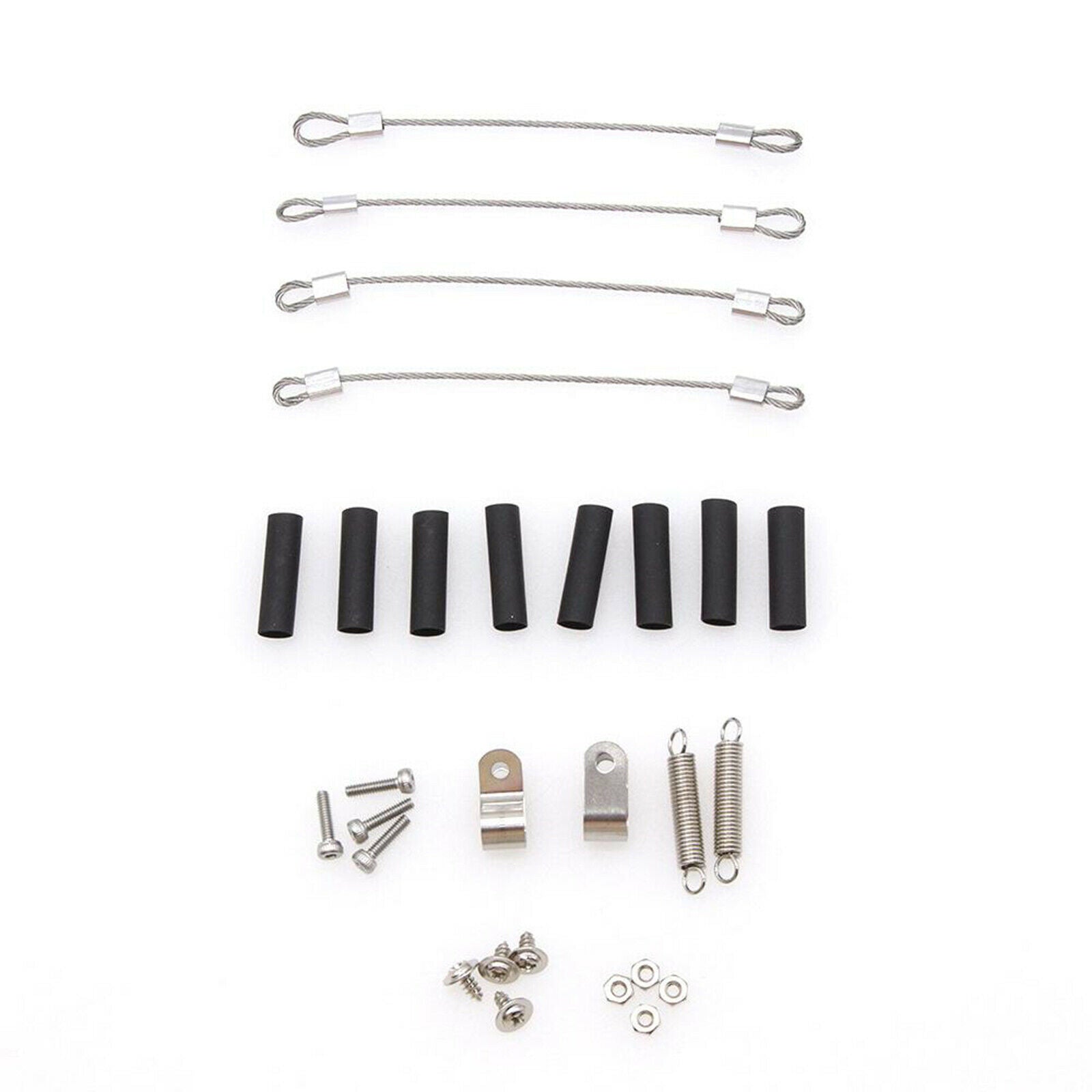 Metal Pulling Pull Steel Rope for Axial SCX10 D110 Scale RC 4WD Crawler