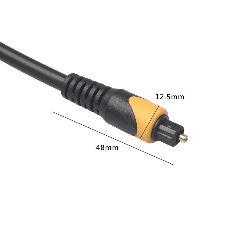 Fiber Audio Cable,Spdif to Slink Fiber Decoder Tv Square Mouth Optical Fiber AR6