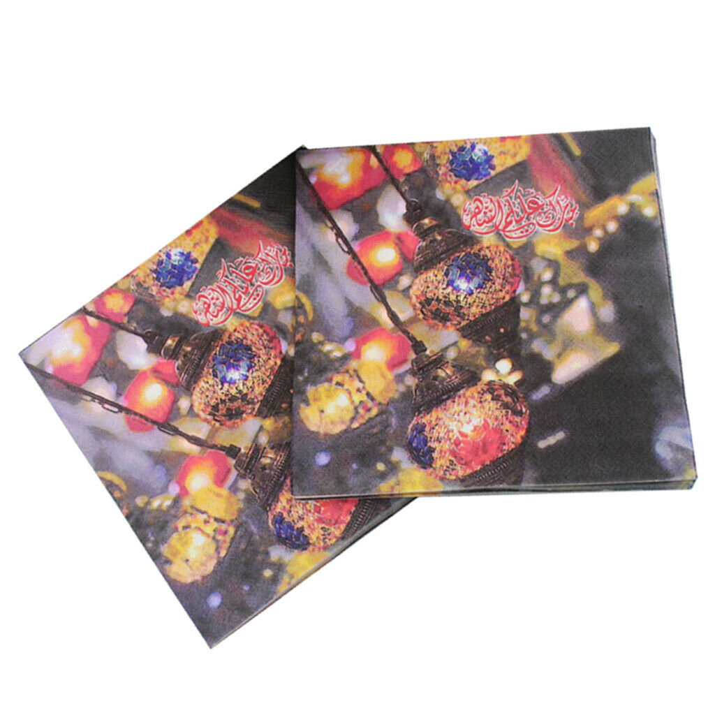 20 Pieces Napkins Paper Serviettes Wedding Party Home Accessories 33x33cm