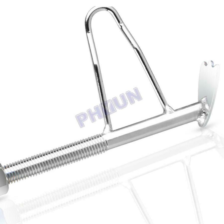 Motorcycle Scooter Kickstand Side Stand Height Adjustable CNC Aluminum Universal