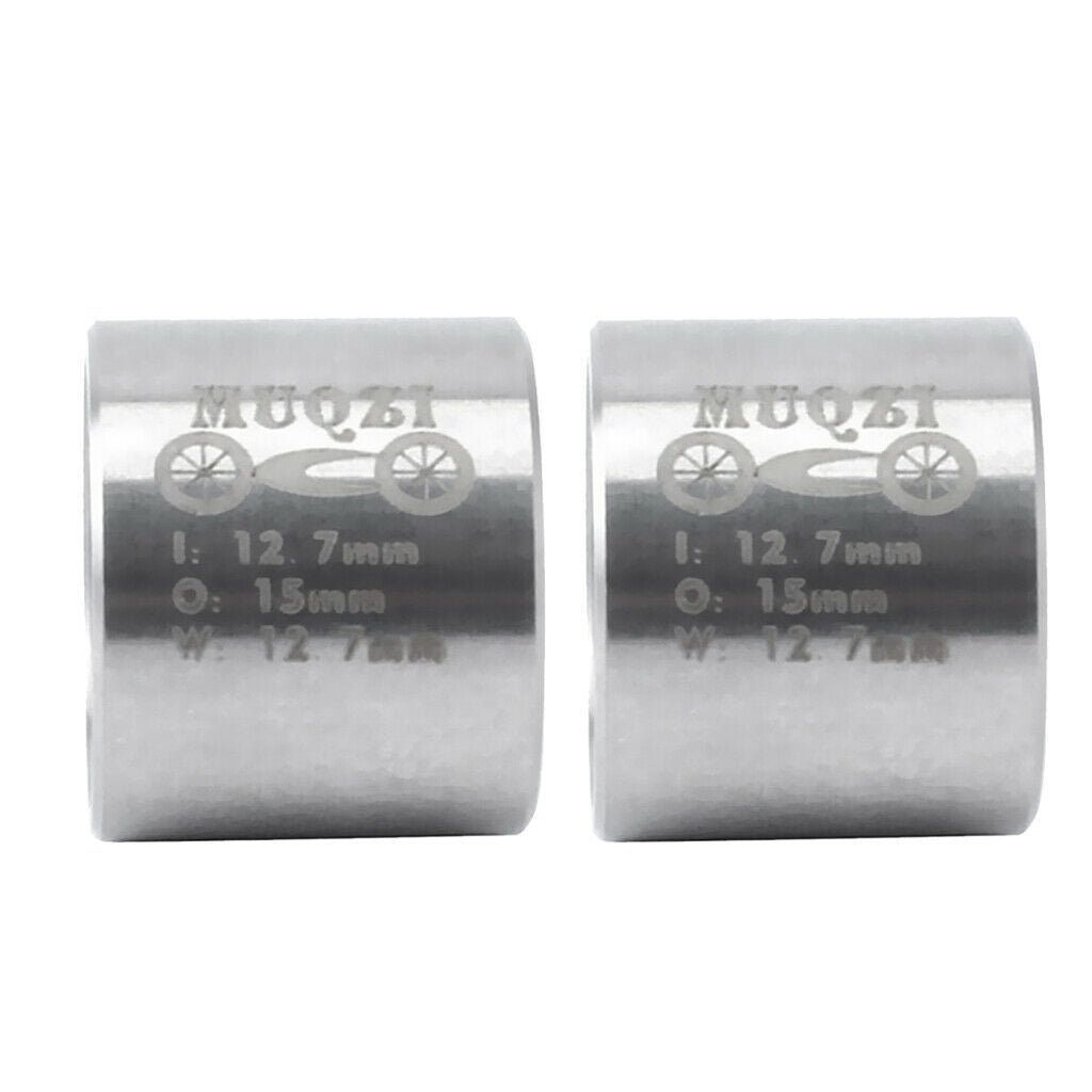 2pcs Shock Absorber Bushing Tube CNC Processing DIY Tool for Road Mountain Bike