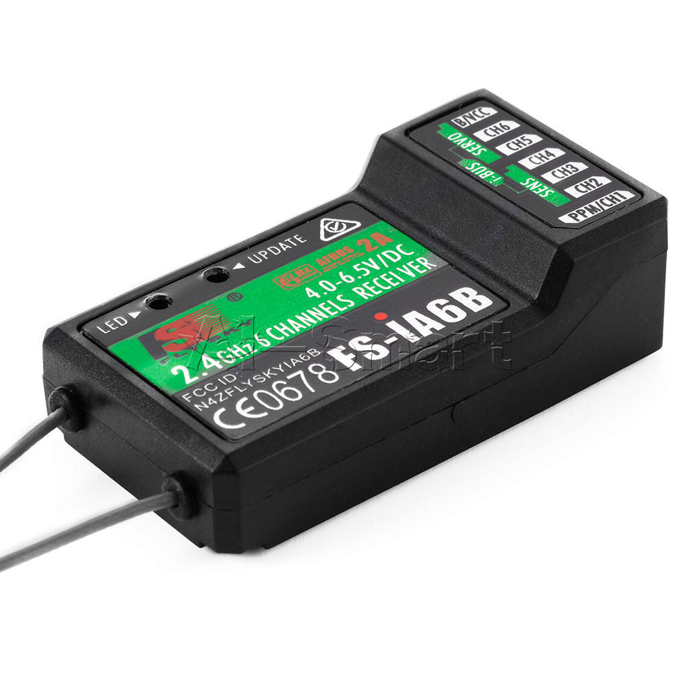 Flysky FS-iA6B 2.4G 6 Channel Remote Control Receiver for GT2E GT2F GT2G RC285 A