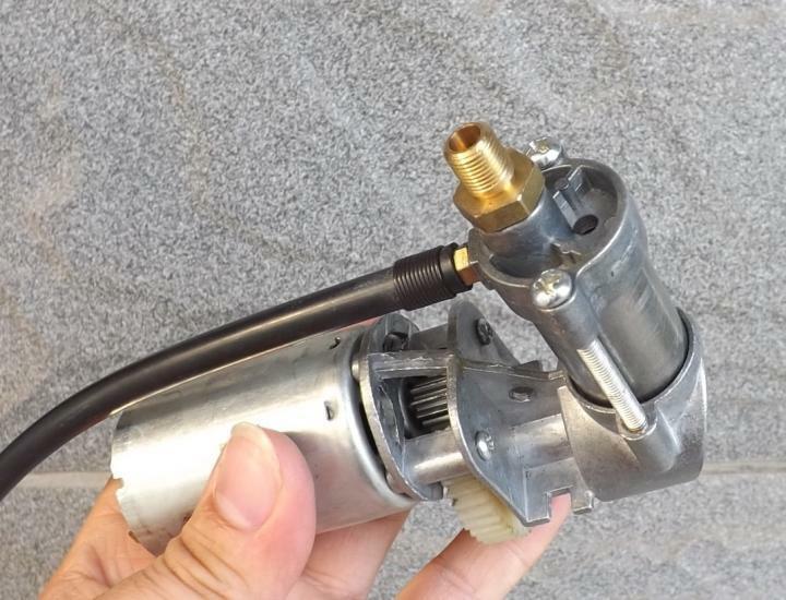 High Voltage Electric Single Cylinder DC12V Auto Tire Emergency Inflator Pump
