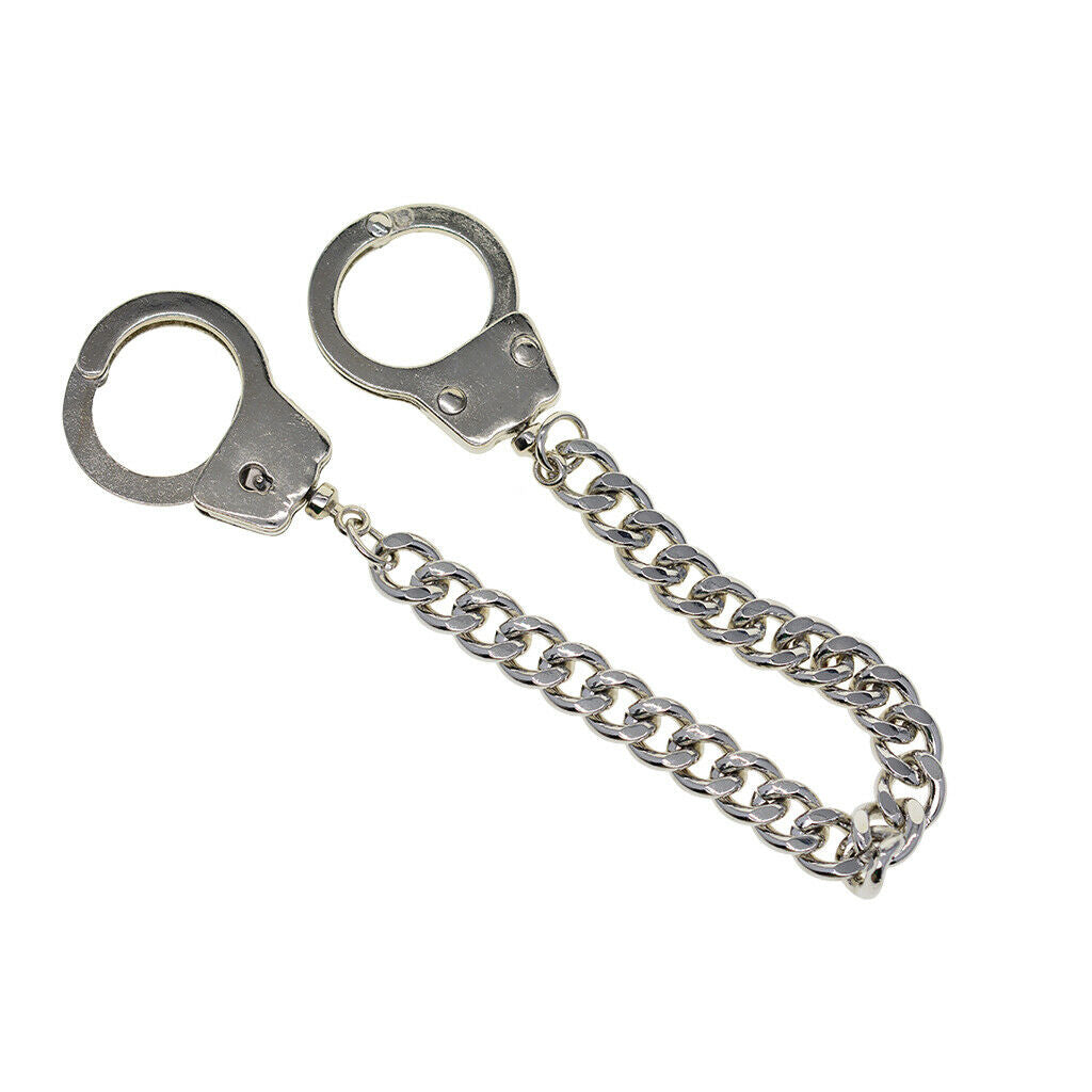 Mini Handcuffs Keychain Metal Creative Chain for Car Key Chain Ring Holder