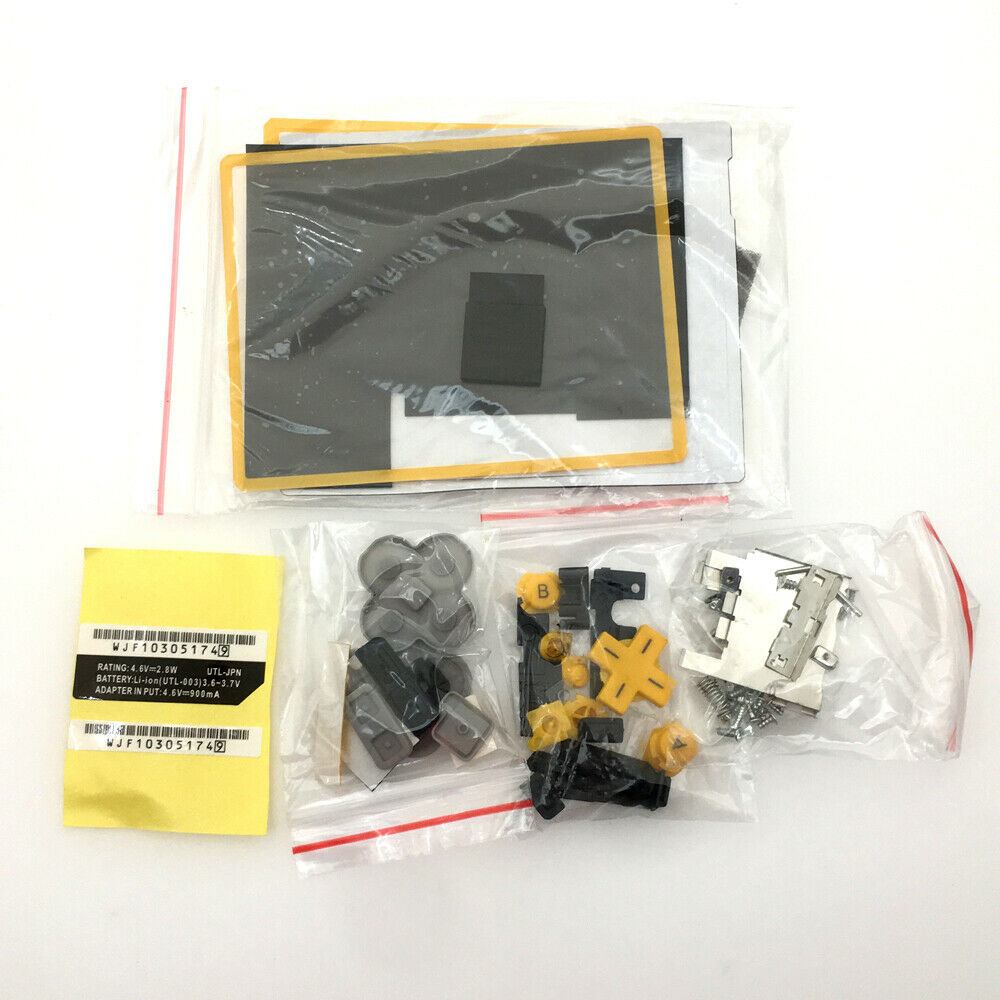 Yellow Housing Shell Case cover Replacement Repair Parts For Nintendo NDSi XL