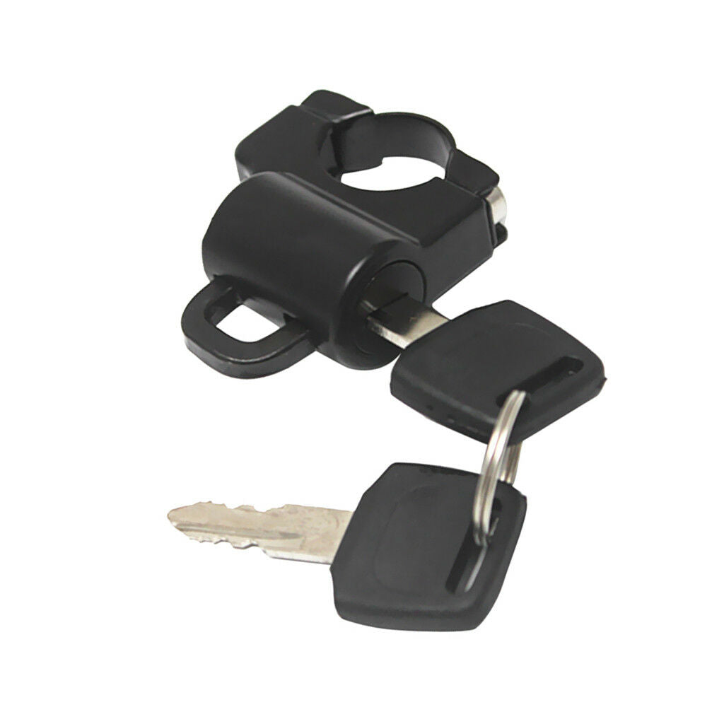 7/8" 22mm Motorcycle Acooters Bike Helmet Lock with 2 Keys Set Useful