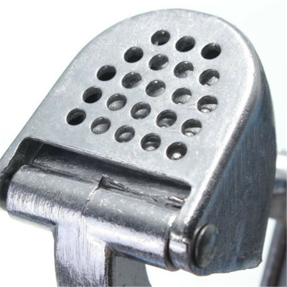 Stainless Steel Garlic Press Crusher Squeezer Masher Home Kitchen Mincer .l8
