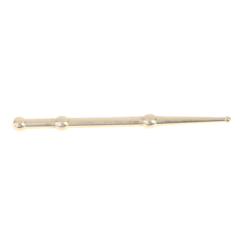 1X Brass Face Eye Point Ear Reflexology Massage Pen Guasha Acupoint Detect SFCA