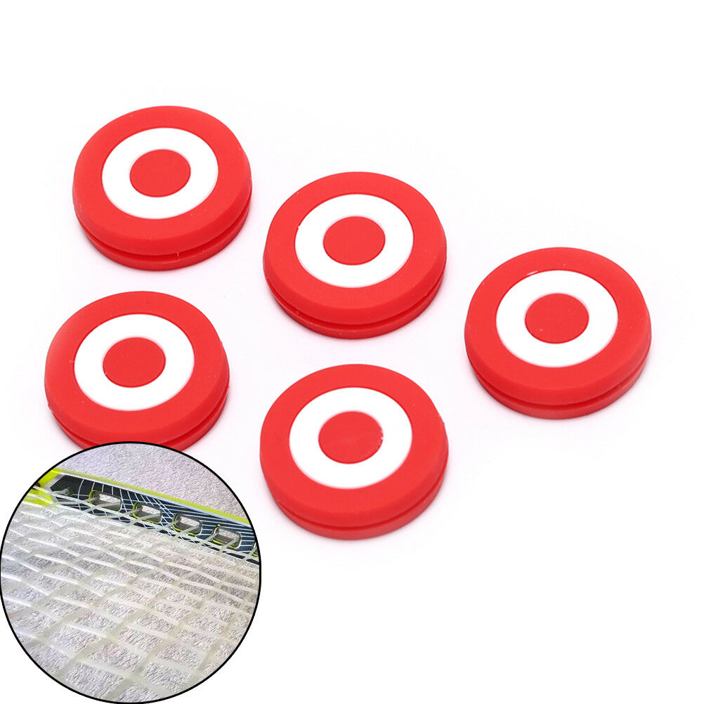 Red target cute tennis racket shock absorber racquet vibration dampeners Nice US