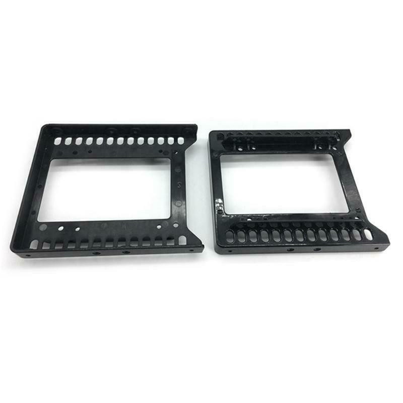 New Hot 2.5" to 3.5" SSD HDD Hard Disk Drive Bays Holder Plastic Mounting