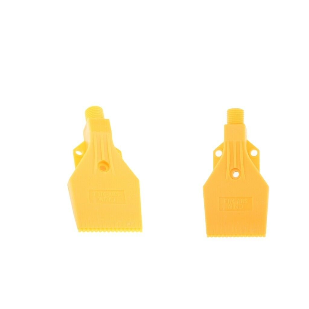 2pcs Three Holes Plastic 1/4 Air