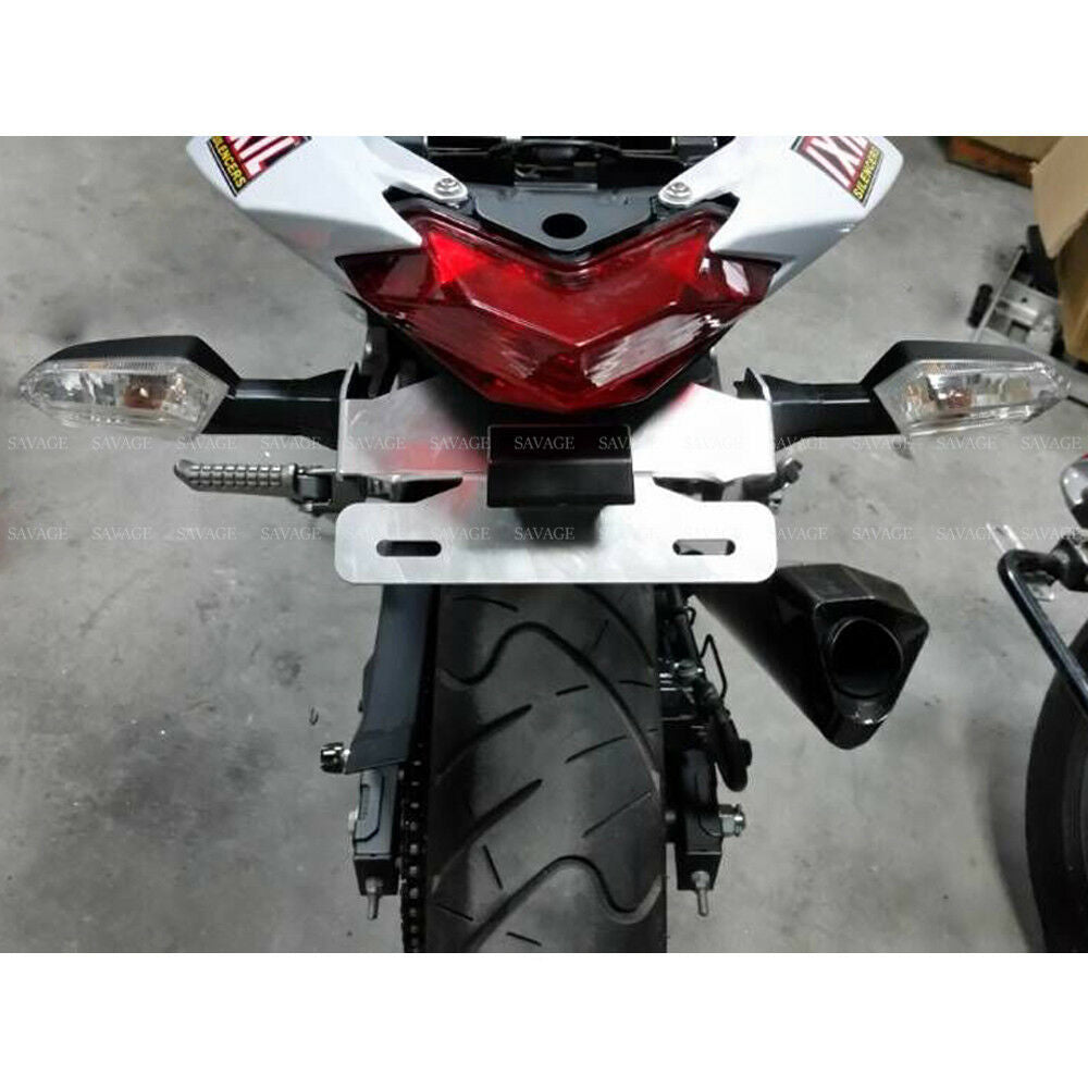 Fender Eliminator License Plate Holder For Kawasaki Ninja 250/300R Z250 Z300