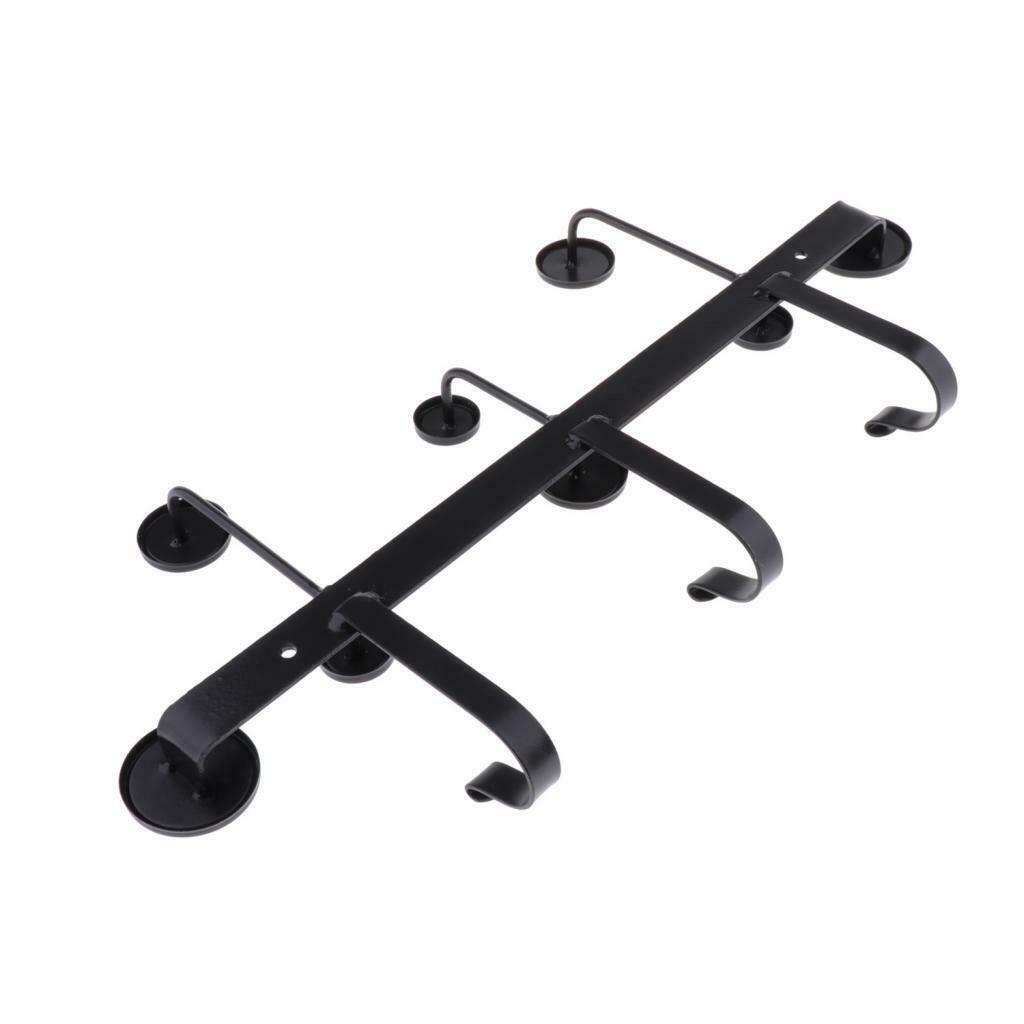 Black Metal Hanging Storage Wall Shelf Hanging Storage Wall Shelf Hanger