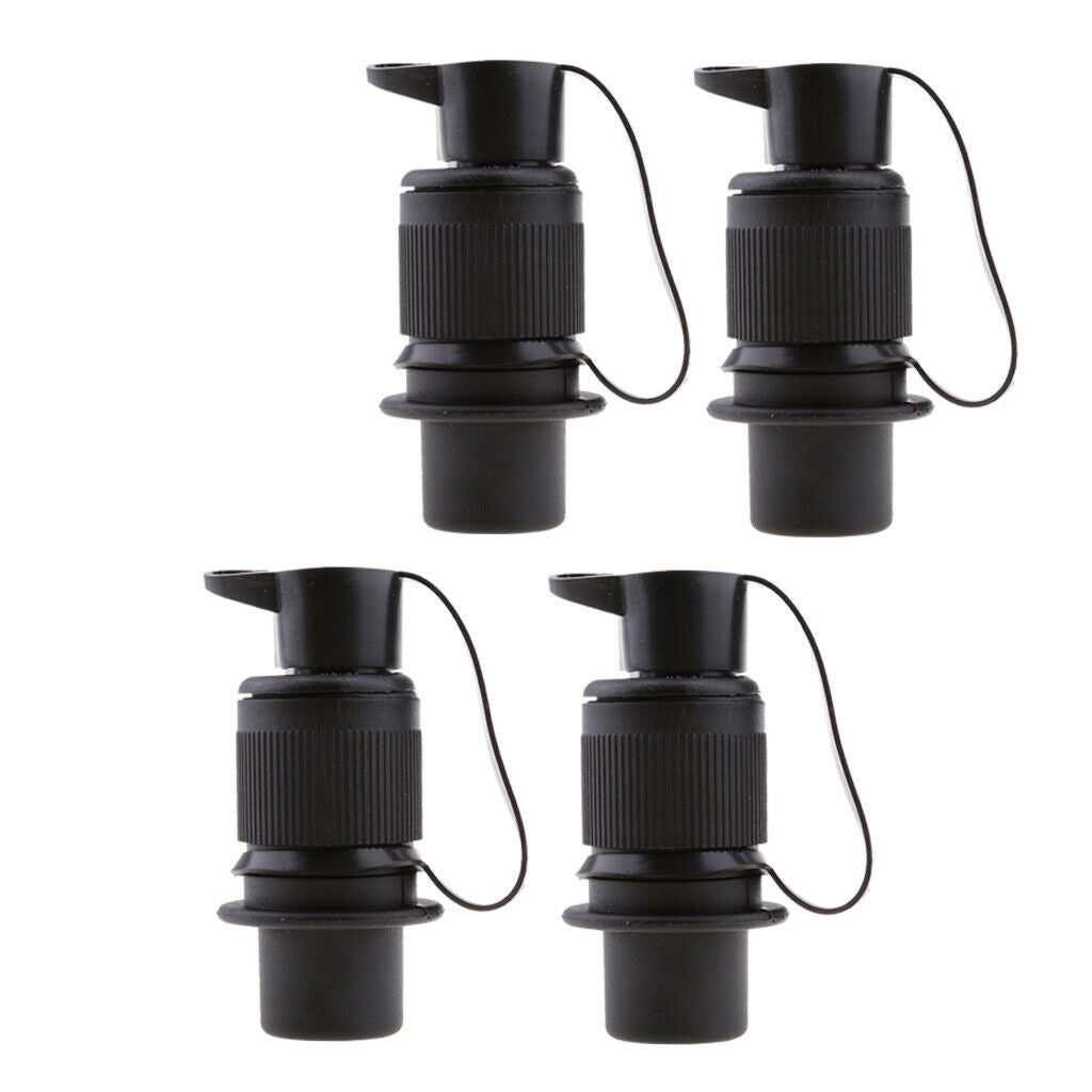4pcs 12V 3Pin Electrical Cable Connector Plug Socket for Trailer Caravan Truck