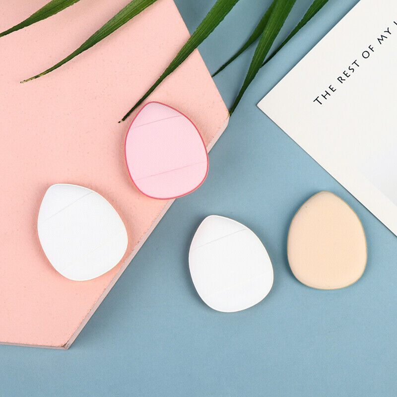5pcs Mini Soft Finger Air Cushion Puff Makeup Sponge Random Color Fine Po EADFA