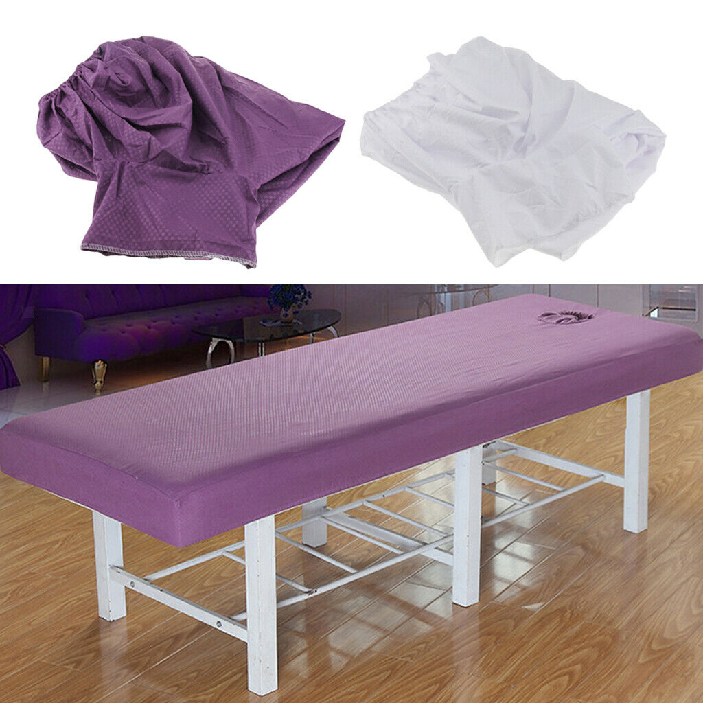 Pack of 2 Thick Massage Table Sheets Covers Set for Beauty Massage 70x190CM