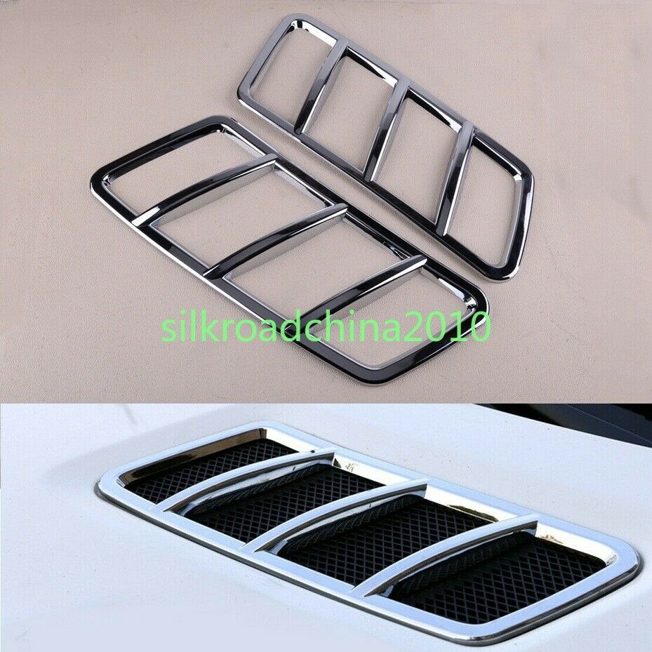 Front Engine Hood Air Vent Cover Trim Fit Mercedes-Benz ML W166 GL X166 GLE Car