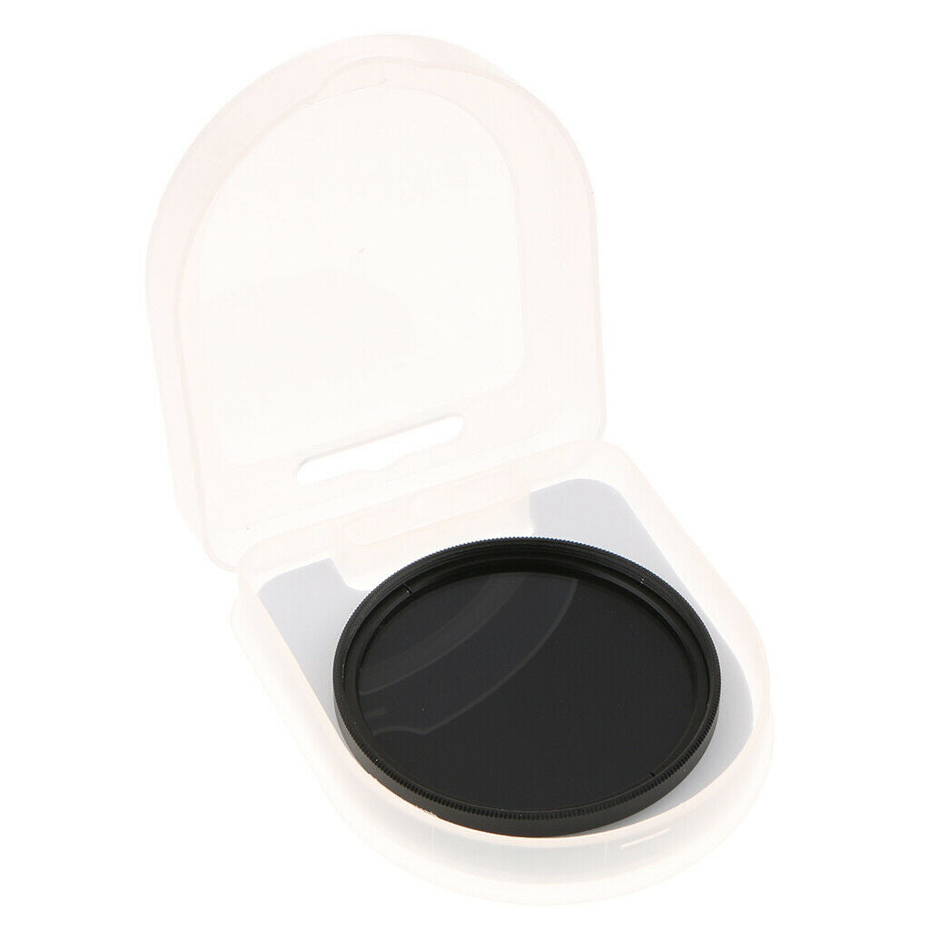 Variable ND filter 52mm ND8 ND filter HD neutral density gray filter, off