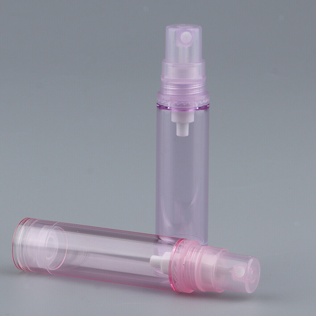 Clear Empty Spray Bottle Refillable Fine Mist - Pink, 10ml