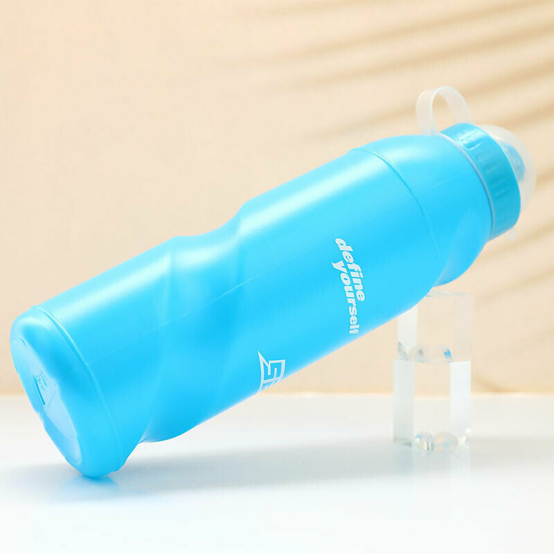 Outdoor 700ml Bicycle Bike Soft  Water Drink Bottle Hand Press Travel k.l8