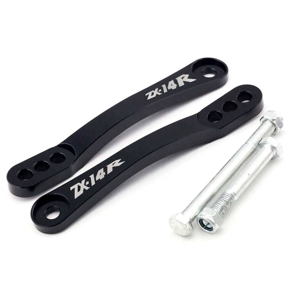 For KAWASAKI ZX-14R NINJA 2006-2020 ZZR 1400 Rear Suspension Lowering Links Kit