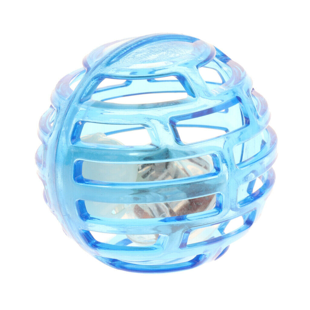 3 pcs Training Dog Pet Chew Balls Durable Interactive Ball LED Lighting+Bell