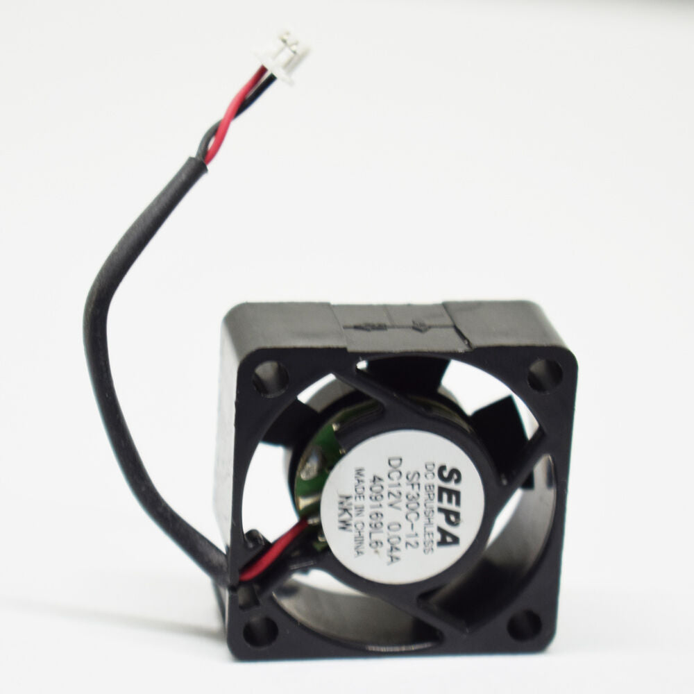 5pcs SEPA SF30C-12 12V 0.04A DC Cooling Fan 30x30x12mm 30mm 2pin connectors