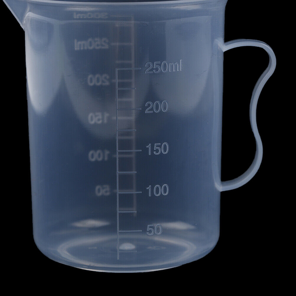 250ML Plastic Measuring Cup Jug Pour Spout Surface Kitche .l8