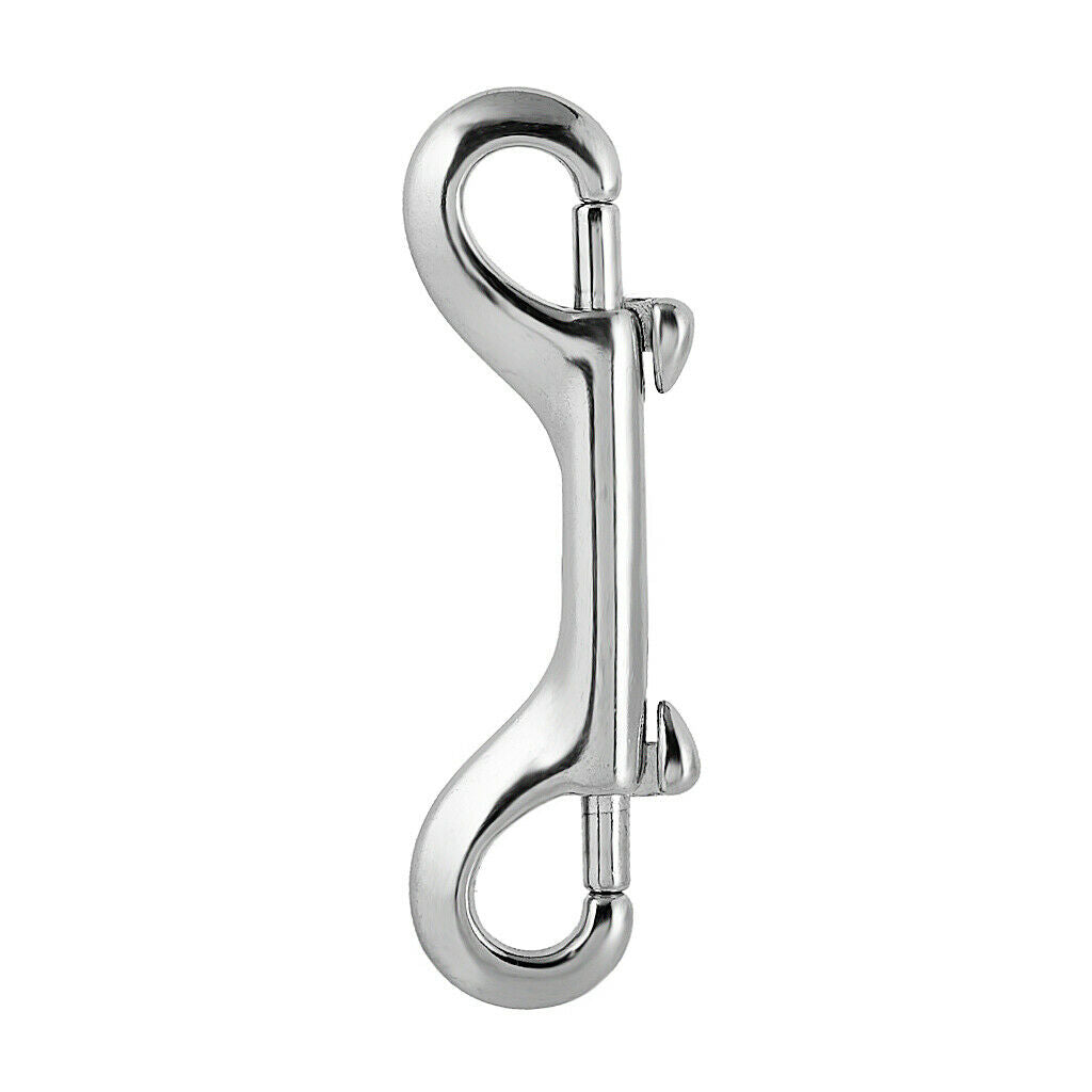 4 Stainless Steel Clasps of 90 Mm