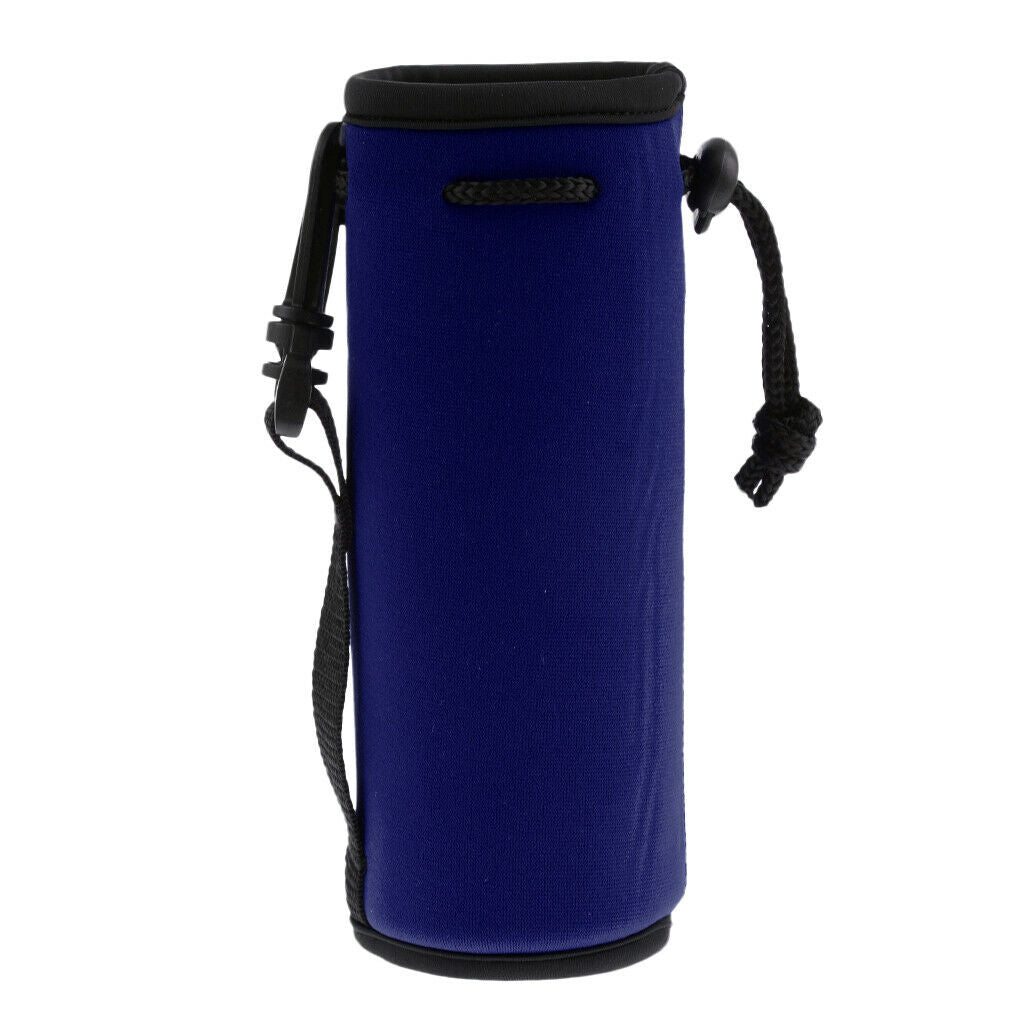 2 Piece Protable Water Drink Bottle Cooler Carrier Neoprene Insulated Cover