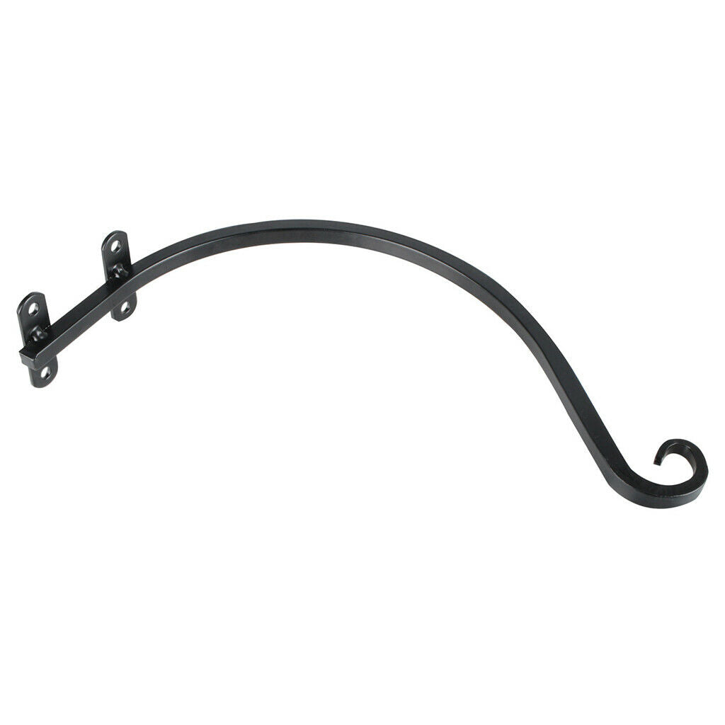 2-pack Hanging Plant Bracket Hangers Hooks Garden Rust-Resistant S-shaped