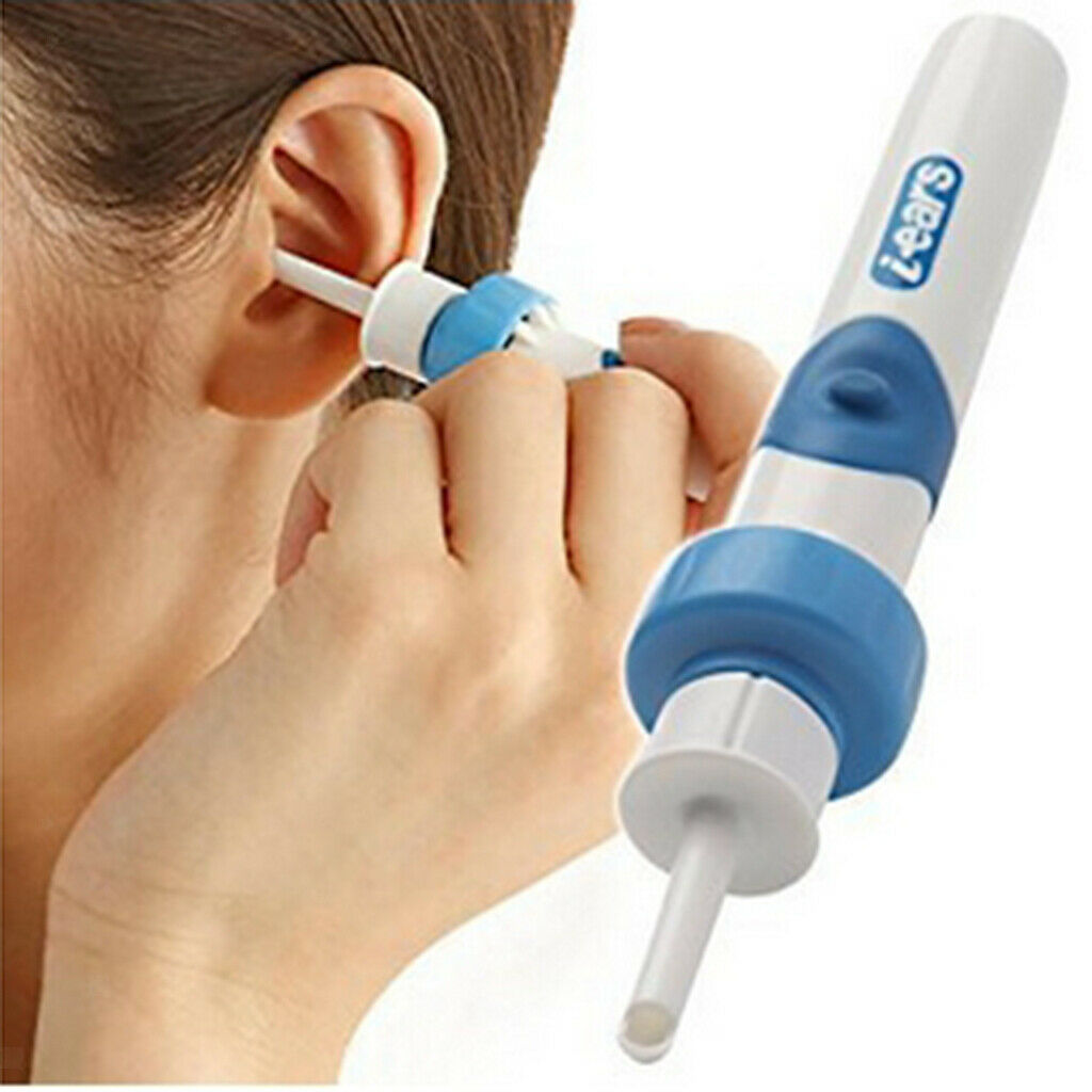 Plastic Electric Cordless Painless Ear Cleaner Wax Remover Vacuum Earpick