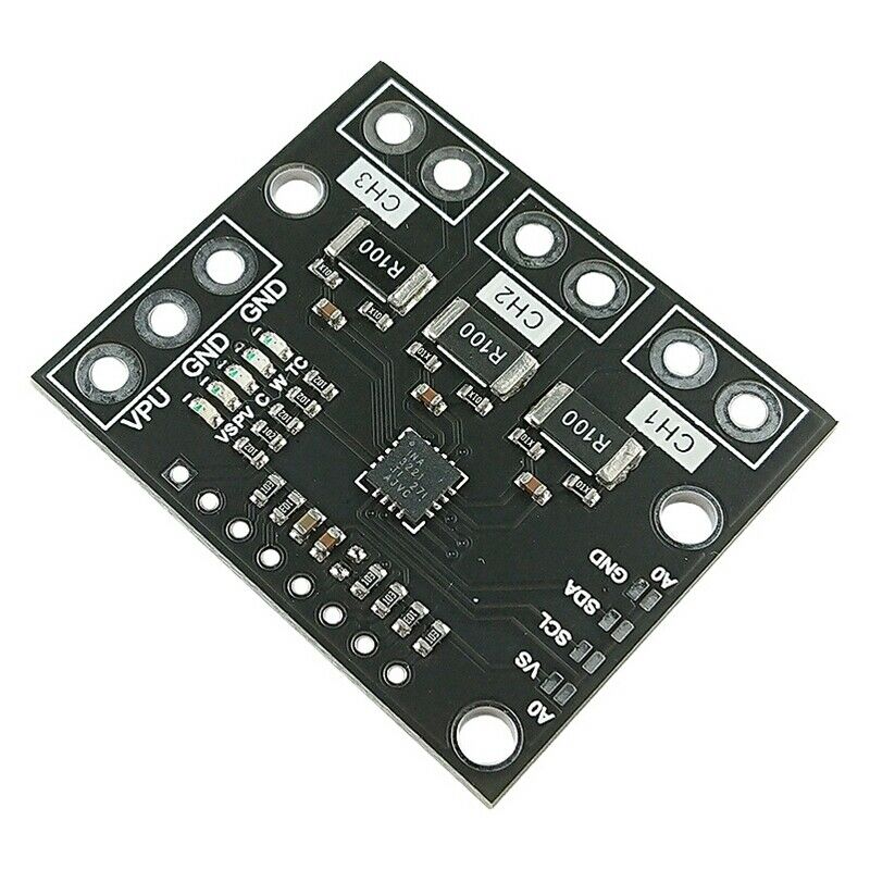 I2C SMBUS INA3221 Triple-Channel Shunt Current Power Supply Voltage Monitor SeH3