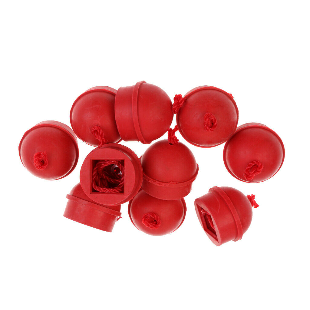 Pool Table Rubber Chalk Holder Billiards Cue Chalk Grip with Cord