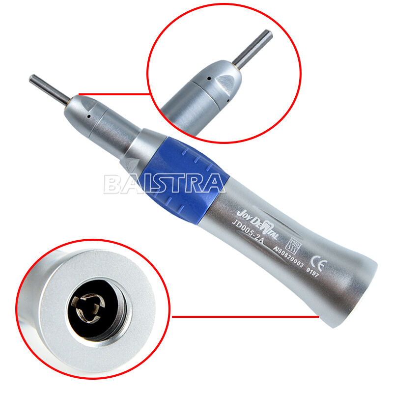 10X Dental Low Speed Handpiece Straight Nose Cone Fit NSK E-type Motor Joydental